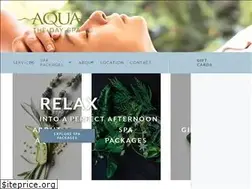 Sites similar to aquathedayspa.com