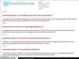 Sites similar to aquathermie.net