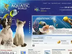 Sites similar to aquatic-world.ru