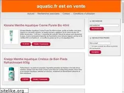 Sites similar to aquatic.fr