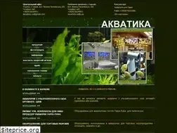 Sites similar to aquatica.com.ua