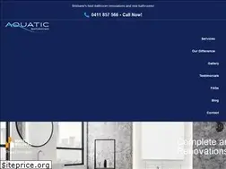 Sites similar to aquaticbathrooms.com.au