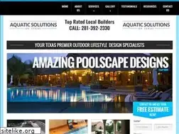 Sites similar to aquaticsolutions.co