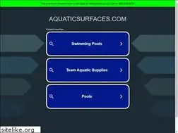 Sites similar to aquaticsurfaces.com