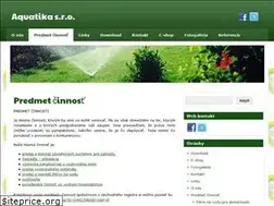 Sites similar to aquatika.sk