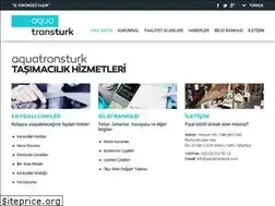 Sites similar to aquatransturk.com