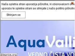 Sites similar to aquavallis.si