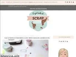 Sites similar to aquehueleelscrap.blogspot.com