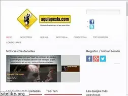 Sites similar to aquiapesta.com