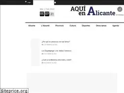 Sites similar to aquienalicante.com