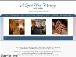 Sites similar to aquietplace4massage.com