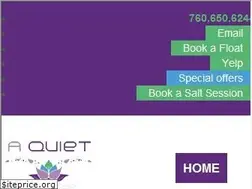 Sites similar to aquietplacefloatationspa.com