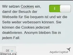Sites similar to aquila-capital.de