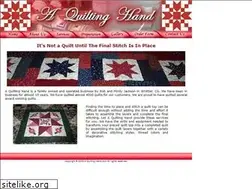 Sites similar to aquiltinghand.com