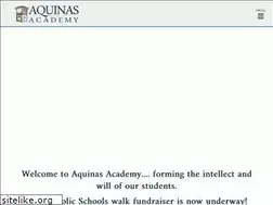 Sites similar to aquinasacademy.com