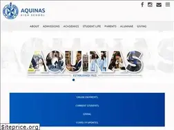 Sites similar to aquinashs.org