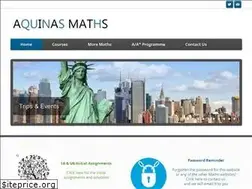 Sites similar to aquinasmaths.com