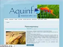 Sites similar to aquinfo.ru