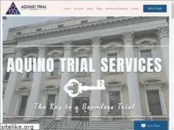 Sites similar to aquinotrialservices.com