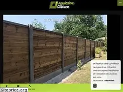 Sites similar to aquitainecloture.com