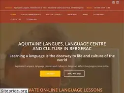 Sites similar to aquitainelangues.fr