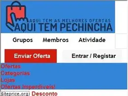 Sites similar to aquitempechincha.com.br