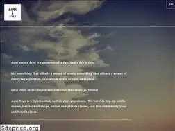 Sites similar to aquiyoga.com