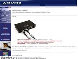 Sites similar to aqvox.de