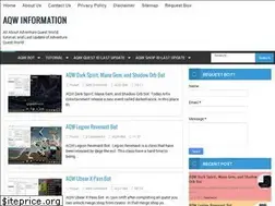 Sites similar to aqw-information.blogspot.com