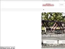 Sites similar to ara-arbeitsschutz.de