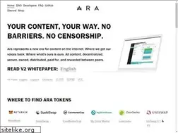 Sites similar to ara.one