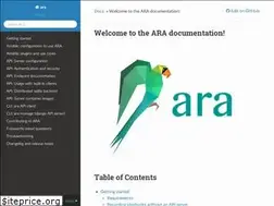 Sites similar to ara.readthedocs.io