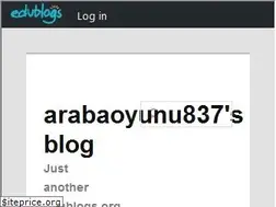 Sites similar to arabaoyunu837.edublogs.org