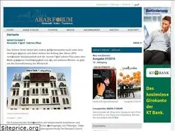 Sites similar to arabforum.de