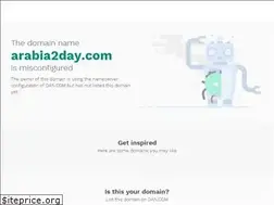 Sites similar to arabia2day.com