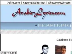 Sites similar to arabic-lyrics.com