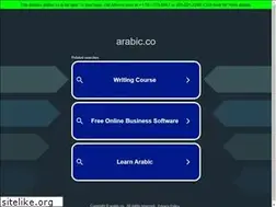 Sites similar to arabic.co