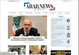 Sites similar to arabnews.fr
