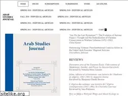 Sites similar to arabstudiesjournal.org