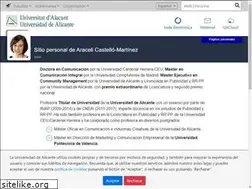 Sites similar to aracelicastello.com