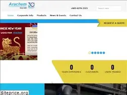 Sites similar to arachem.com.my
