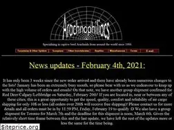 Sites similar to arachnophiliacs.com
