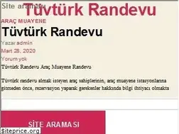 Sites similar to aracmuayenerandevu.com.tr