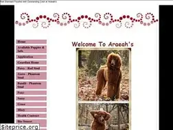 Sites similar to araeahsredstandardpoodles.com
