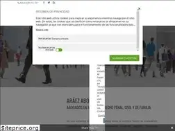Sites similar to araezabogados.com