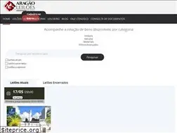 Sites similar to aragaoleiloes.com.br