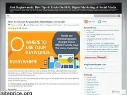 Sites similar to araghu.wordpress.com