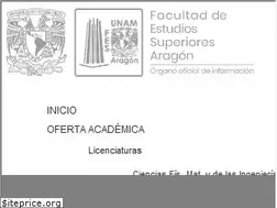 Sites similar to aragon.unam.mx