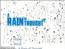 Sites similar to arainofthought.com