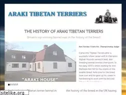 Sites similar to arakitibetanterriers.com